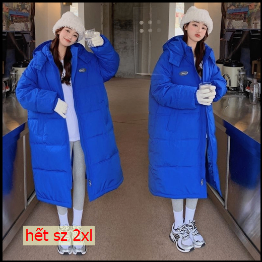 24HA248.32 - ÁO PHAO NỮ DÁNG DÀI
