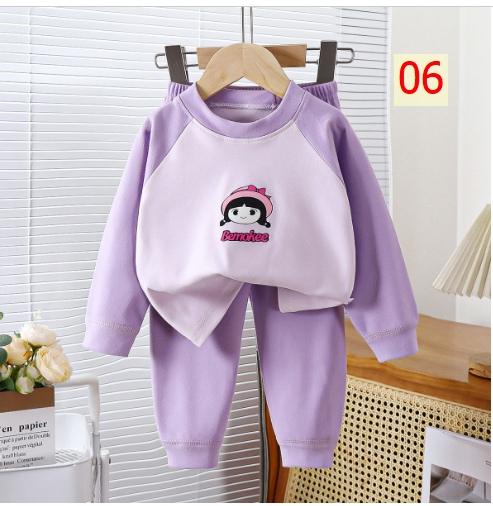 24HA248.01 - BỘ NỈ MẶC NHÀ CHO BÉ