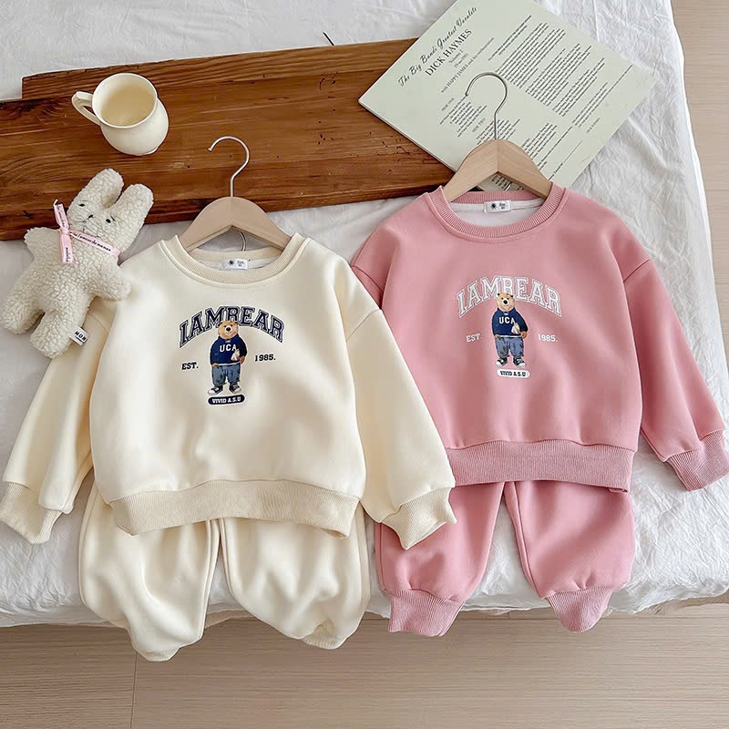 24HA308.02 - BỘ NỈ LAMBEAR DỄ THƯƠNG