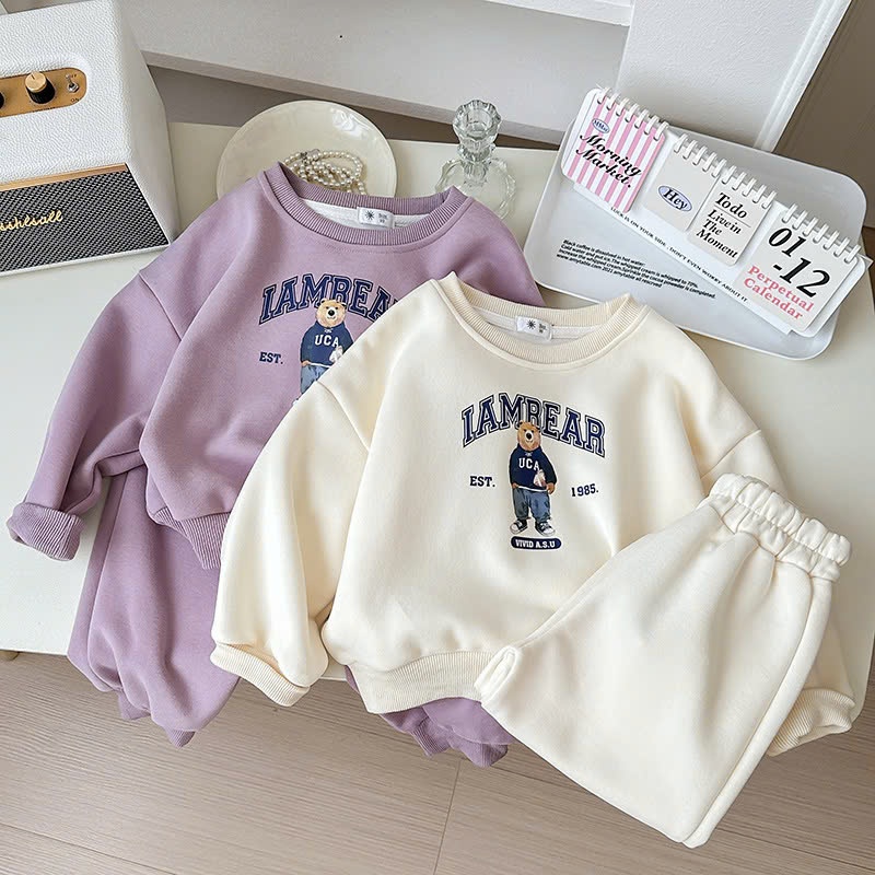 24HA308.02 - BỘ NỈ LAMBEAR DỄ THƯƠNG
