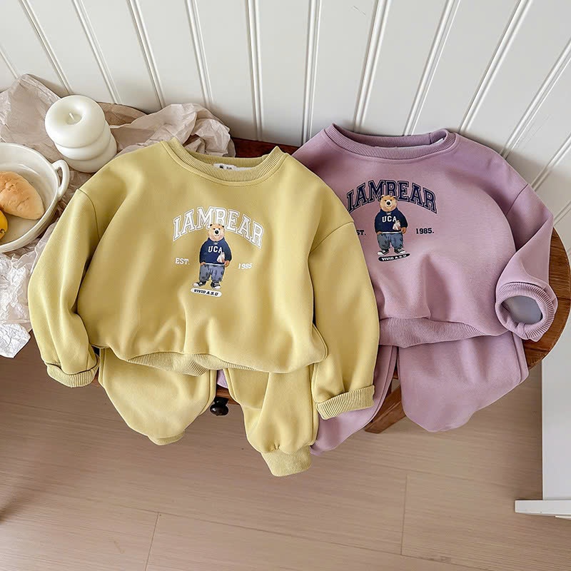 24HA308.02 - BỘ NỈ LAMBEAR DỄ THƯƠNG