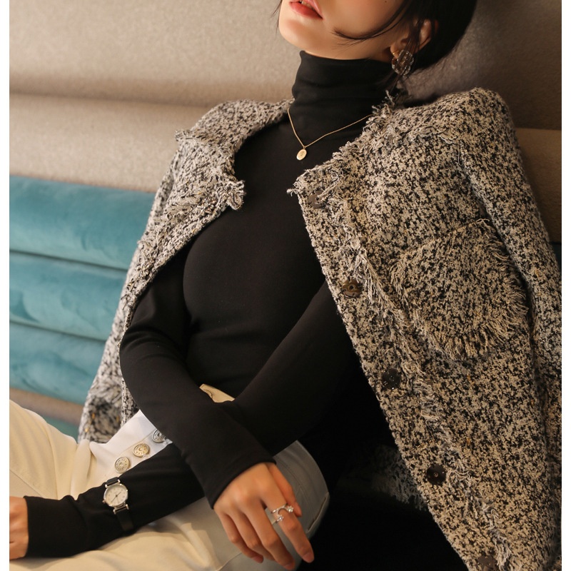 24HA258.18 - ÁO GIỮ NHIỆT CAO CỔ QUẢNG CHÂU