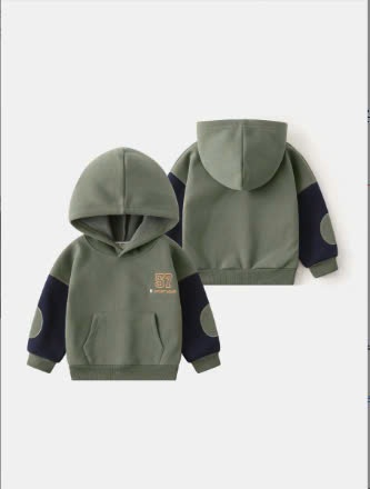 24HA258.09 - ÁO NỈ HOODIE LÓT LÔNG CỪU WAPYPY