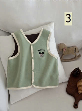 24HA258.11 - ÁO GILE 2 MẶT MICKEY