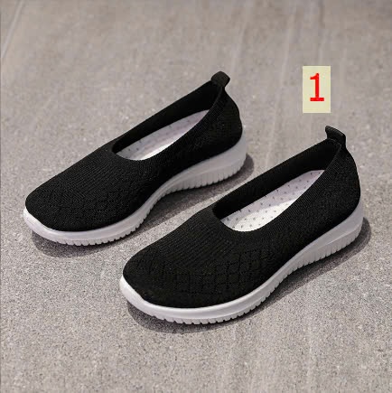 24HA268.28 - GIÀY VẢI SLIPON THOÁNG KHÍ