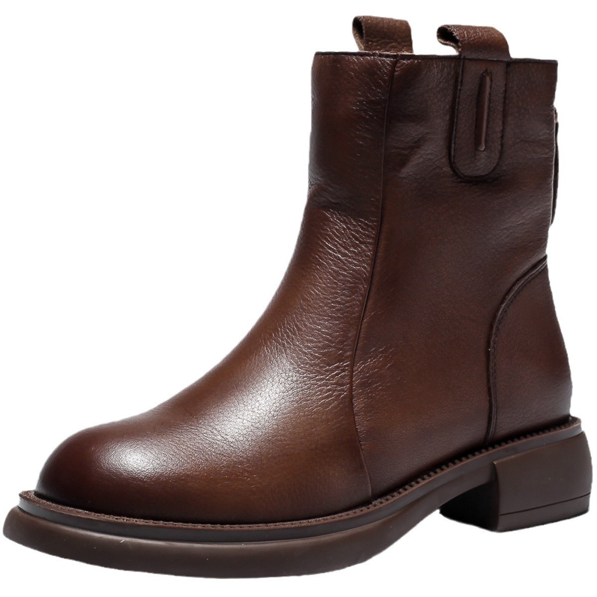 24HA278.01 - BOOT DA CỔ THẤP