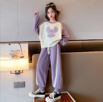 24HA268.26 - BỘ NỈ HÌNH CHUỘT MICKEY LUOMA
