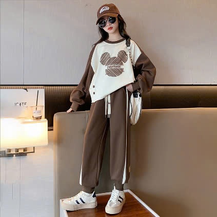24HA268.26 - BỘ NỈ HÌNH CHUỘT MICKEY LUOMA