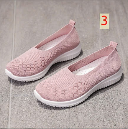 24HA268.28 - GIÀY VẢI SLIPON THOÁNG KHÍ
