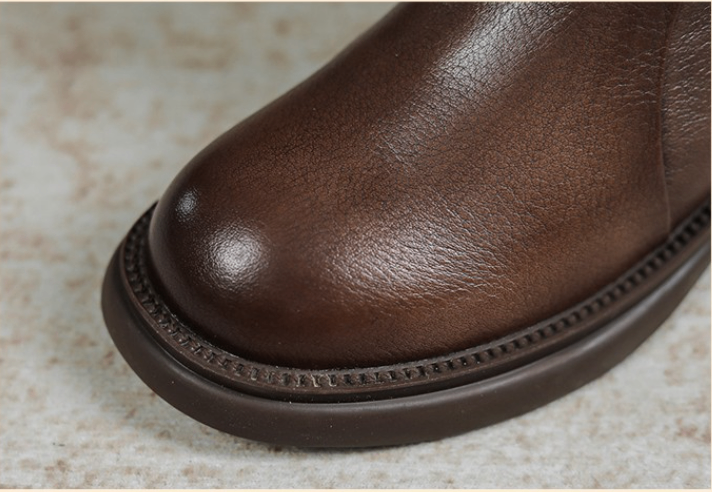 24HA278.01 - BOOT DA CỔ THẤP