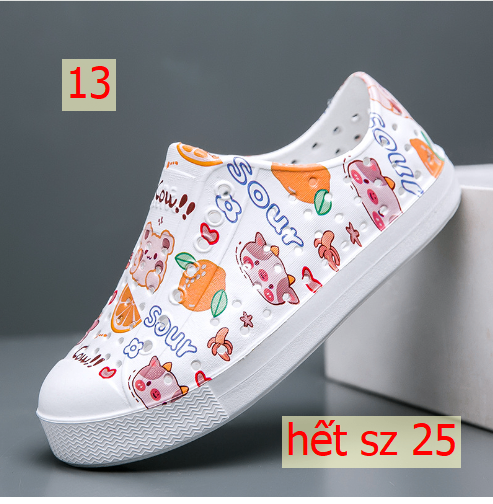 24HA268.32 - GIÀY ĐI MƯA NATIVE CHO BÉ
