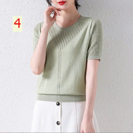 24HA278.17 - ÁO LEN TAY LỠ