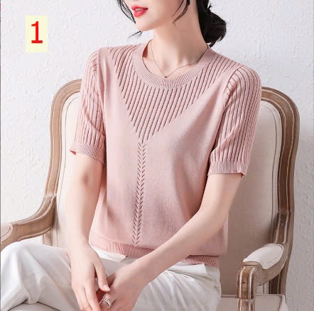 24HA278.17 - ÁO LEN TAY LỠ