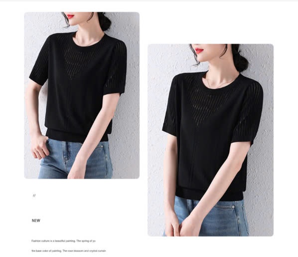 24HA278.17 - ÁO LEN TAY LỠ