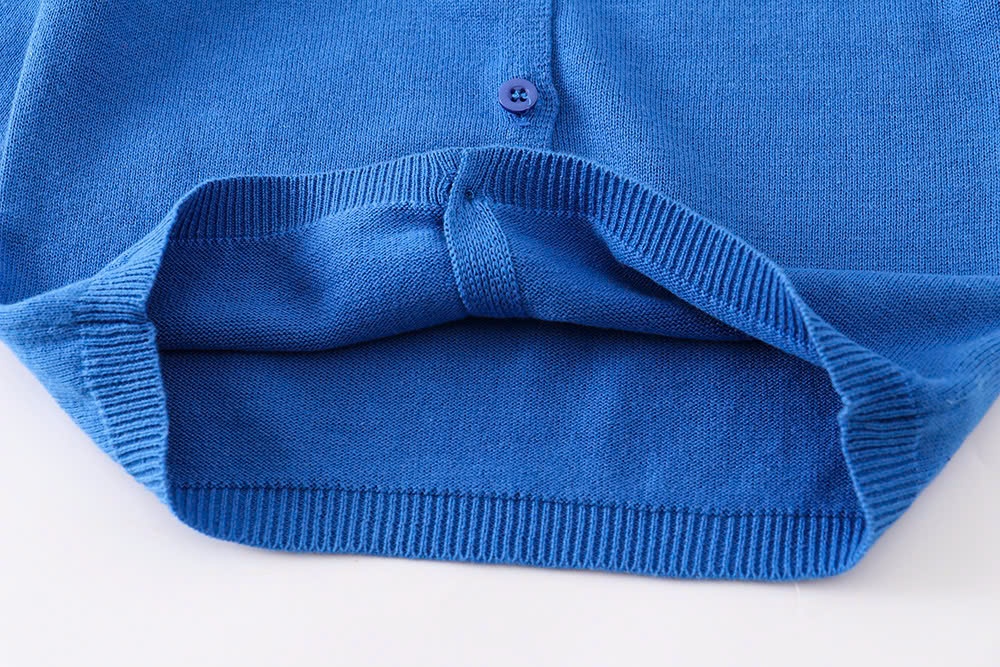 24HA288.11A - ÁO LEN CARDIGAN BÉ GÁI