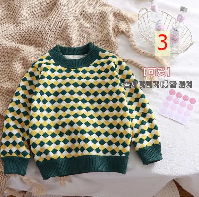 24HA288.03 - ÁO LEN LÓT NHUNG ẤM CHO BÉ