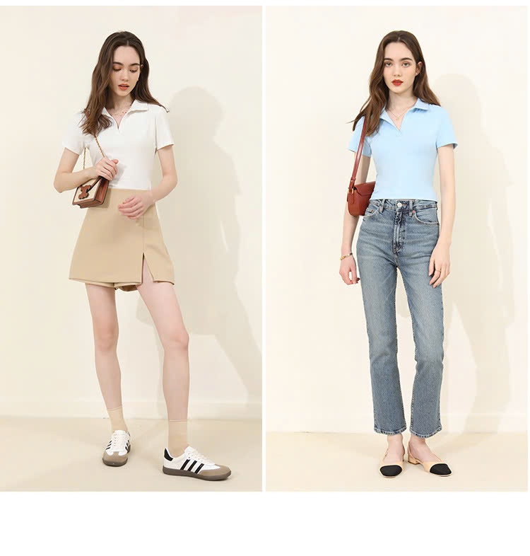 24HA288.31 - ÁO POLO CỘC TAY CANVAUS