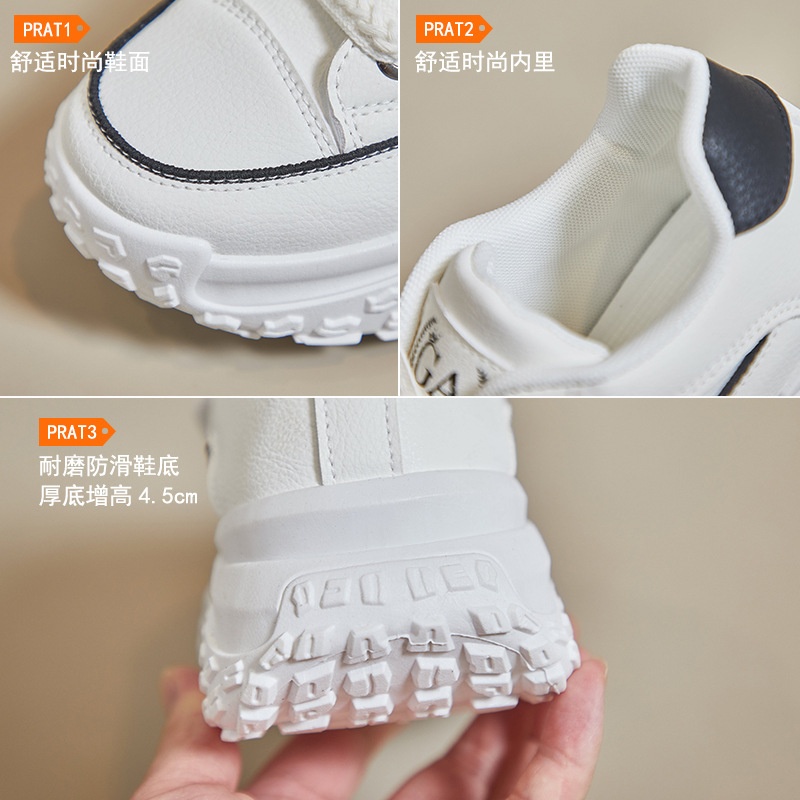 24HA298.15 - GIÀY THỂ THAO NỮ ĐẾ CAO