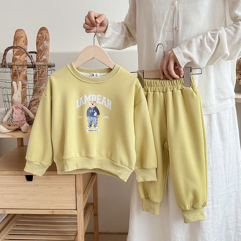 24HA308.02 - BỘ NỈ LAMBEAR DỄ THƯƠNG