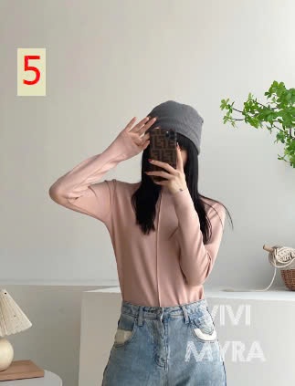 24HA308.29 - ÁO LEN GIỮ NHIỆT VẢI DỆT GIỮ ẤM CÔNG NGHỆ ĐỨC
