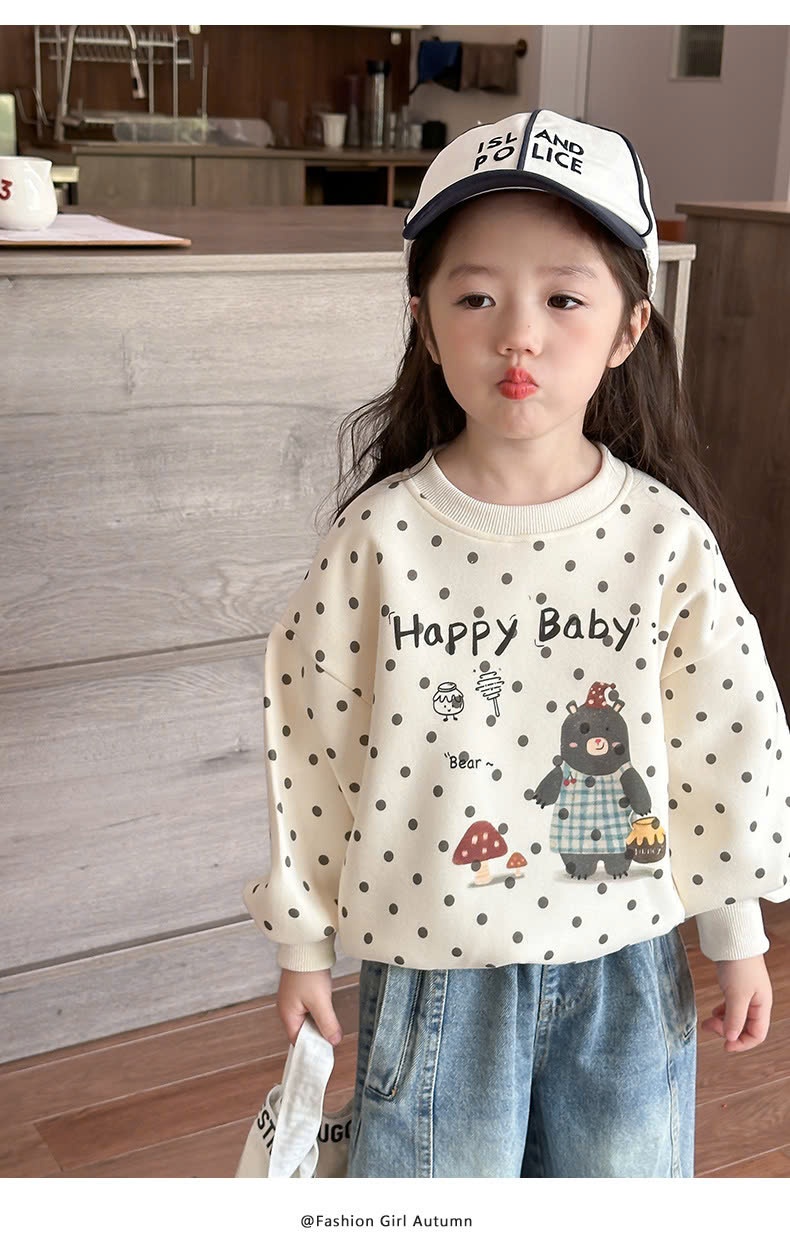 24HA308.03 - ÁO NỈ BÉ GÁI QUẢNG CHÂU CAO CẤP