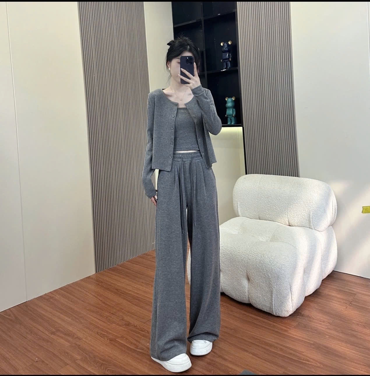 24HA308.08 - BỘ 3 CHI TIẾT GẠO NẾP NHUNG HÃNG YISECOCO