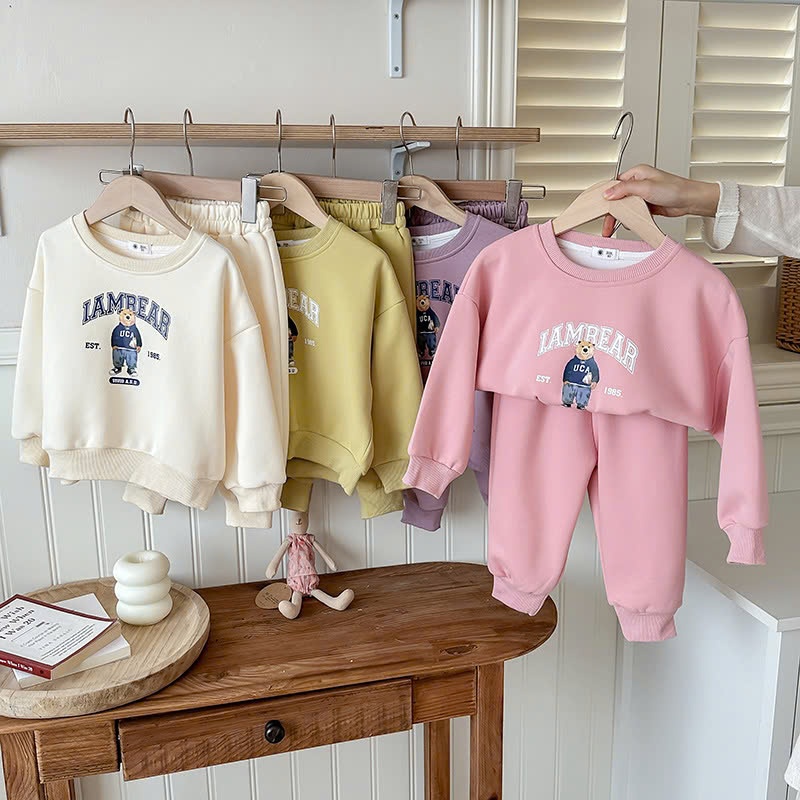 24HA308.02 - BỘ NỈ LAMBEAR DỄ THƯƠNG