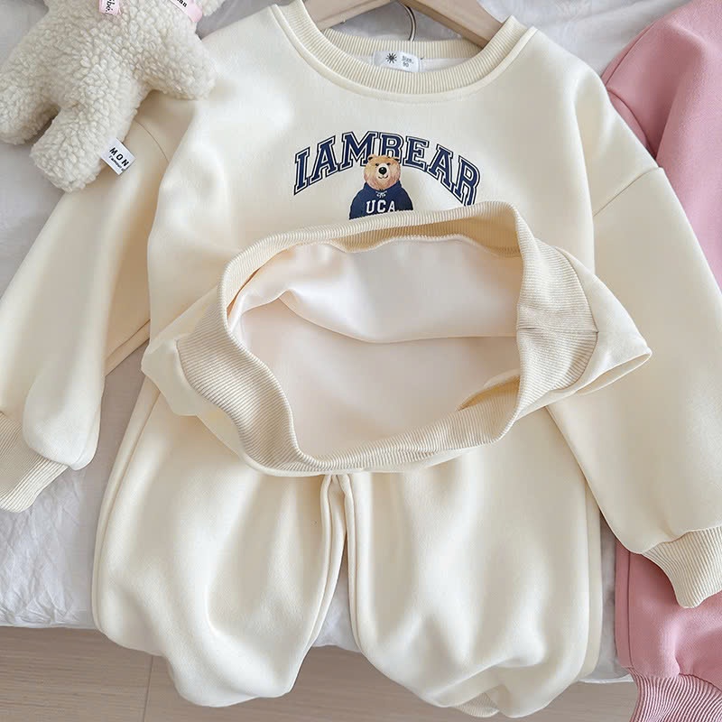 24HA308.02 - BỘ NỈ LAMBEAR DỄ THƯƠNG
