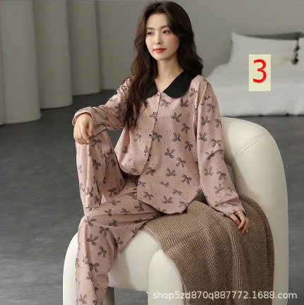 24HA308.27 - BỘ PIZAMA DÀI TAY NỮ