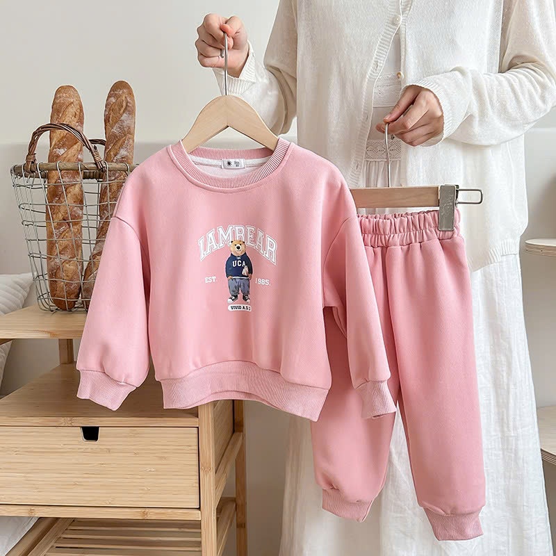 24HA308.02 - BỘ NỈ LAMBEAR DỄ THƯƠNG