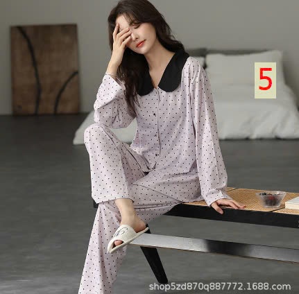 24HA308.27 - BỘ PIZAMA DÀI TAY NỮ