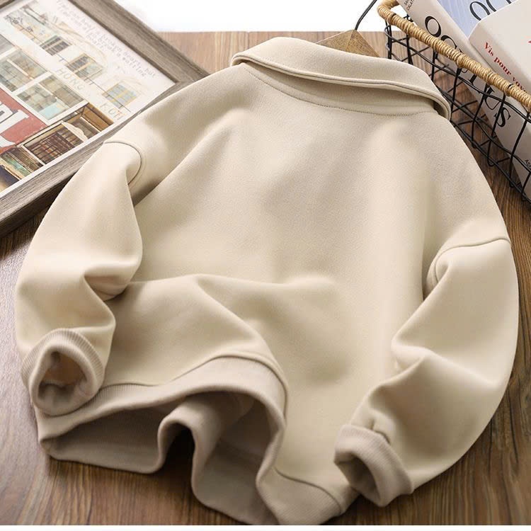 24HA308.24 - ÁO NỈ CỔ POLO BT