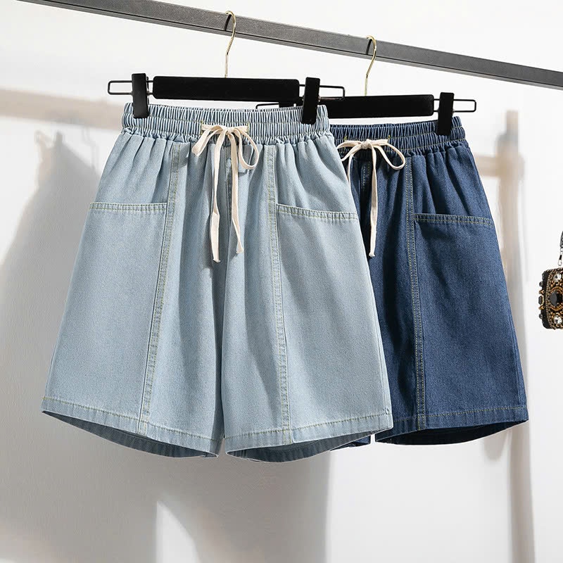 24HA308.13 - Quần Sooc DENIM nữ