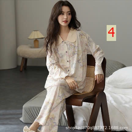 24HA308.27 - BỘ PIZAMA DÀI TAY NỮ