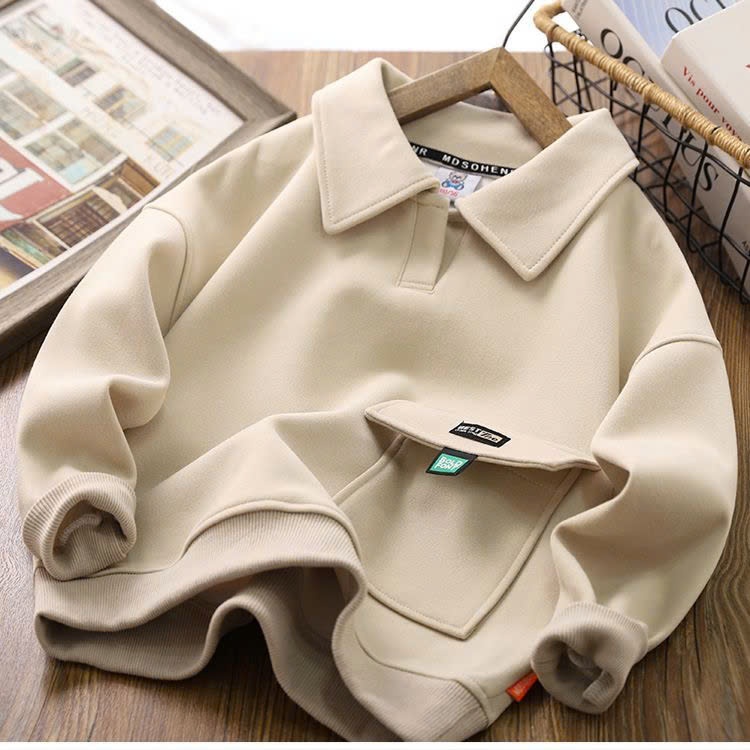 24HA308.24 - ÁO NỈ CỔ POLO BT