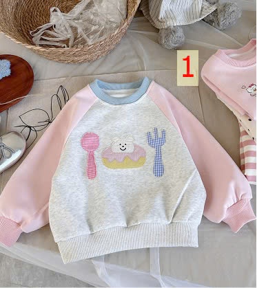 24HA308.03 - ÁO NỈ BÉ GÁI QUẢNG CHÂU CAO CẤP
