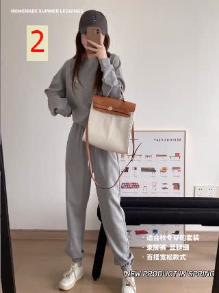 24HA308.07 -BỘ NỈ MẶC NHÀ NỮ