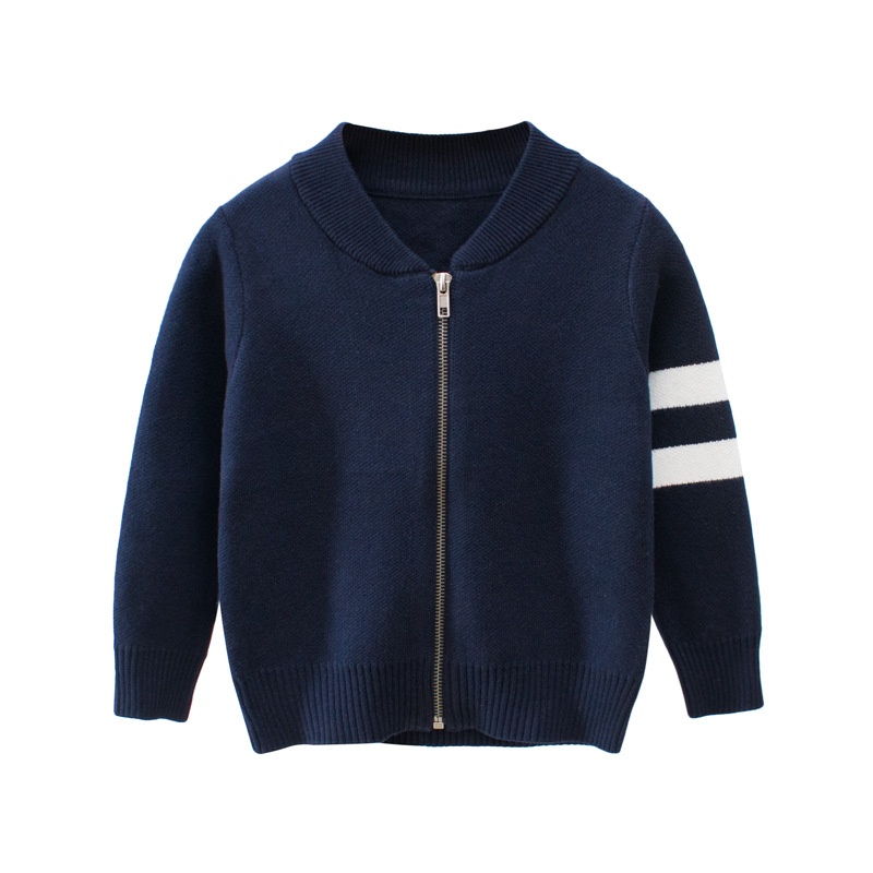 24HA318.05 - ÁO KHOÁC CARDIGAN KÉO KHOÁ 27KIDS