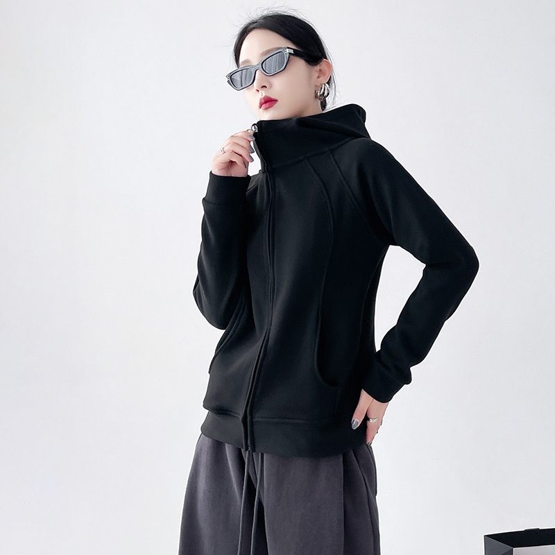 24HA318.16 - ÁO KHOÁC NỈ NỮ