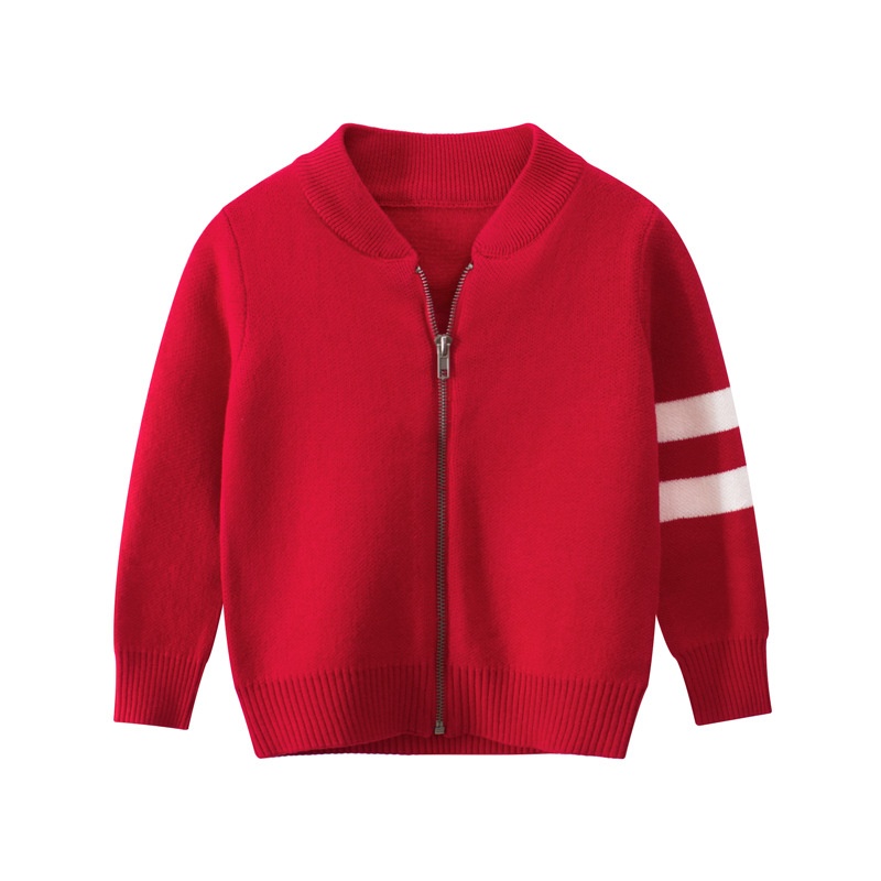 24HA318.05 - ÁO KHOÁC CARDIGAN KÉO KHOÁ 27KIDS