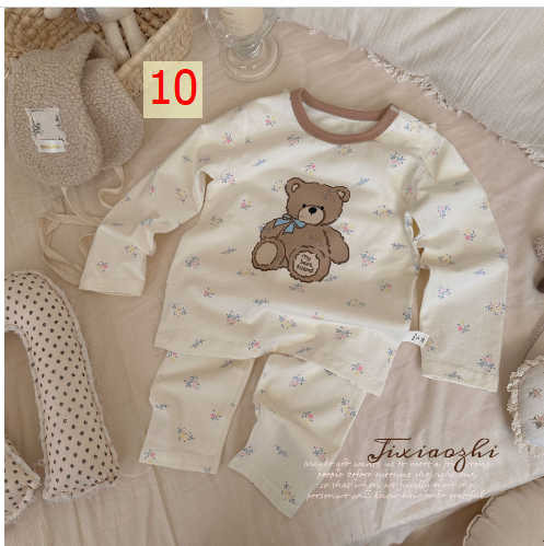 24HA318.07 - BỘ COTTON CHO BÉ