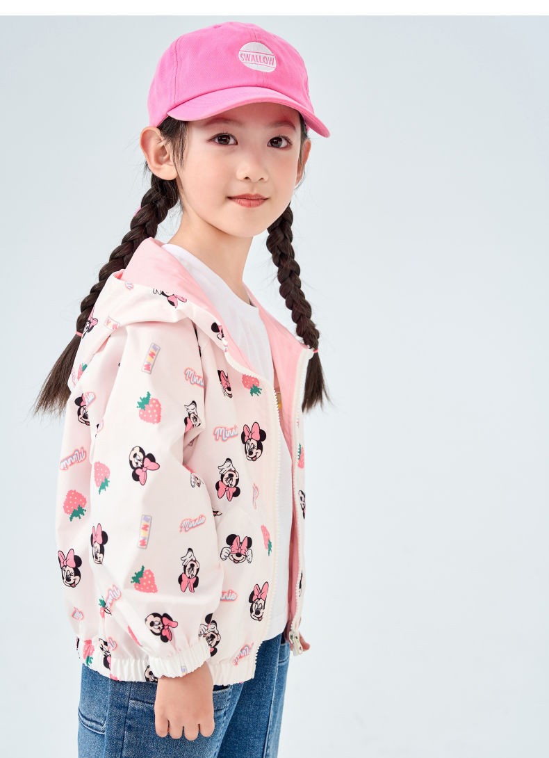 24HA318.02 - ÁO KHOÁC 2 MẶT DISNEY CHO BÉ