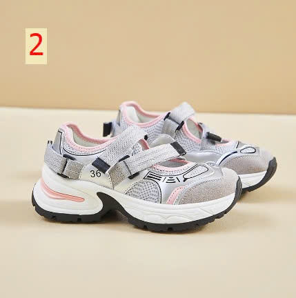 24HA318.19 - GIÀY RỖNG TĂNG CHIỀU CAO THOÁNG KHÍ NỮ