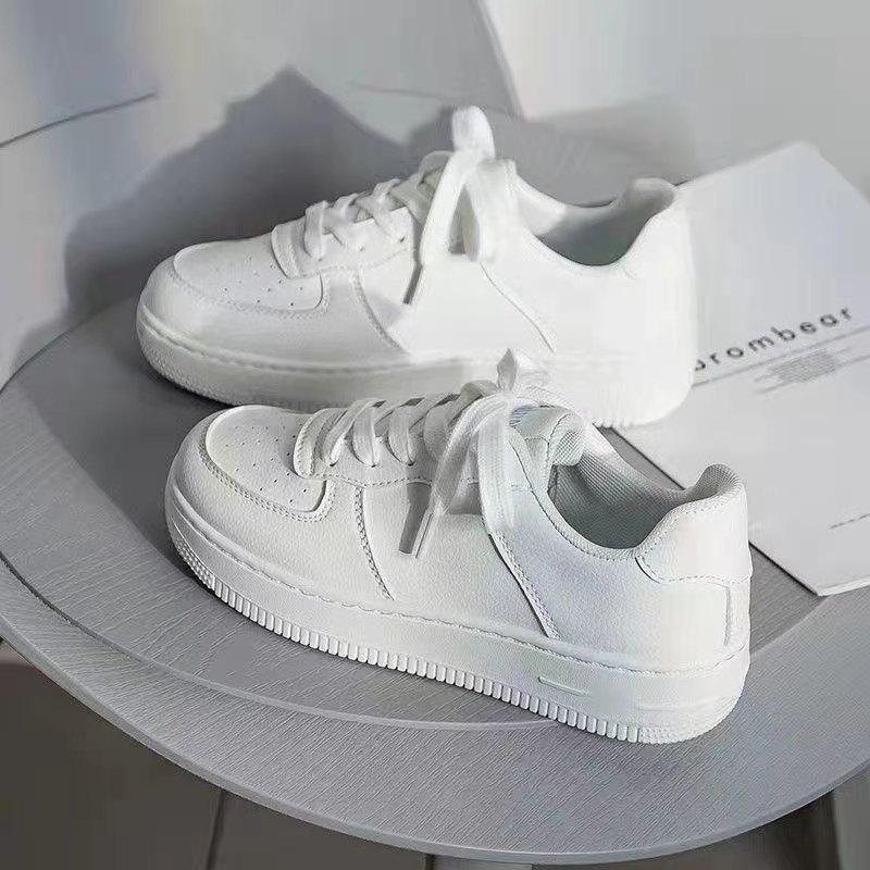 24HA318.28 - GIÀY CẶP NAM NỮ TRẮNG AIR FORCE ONE TĂNG CHIỀU CAO