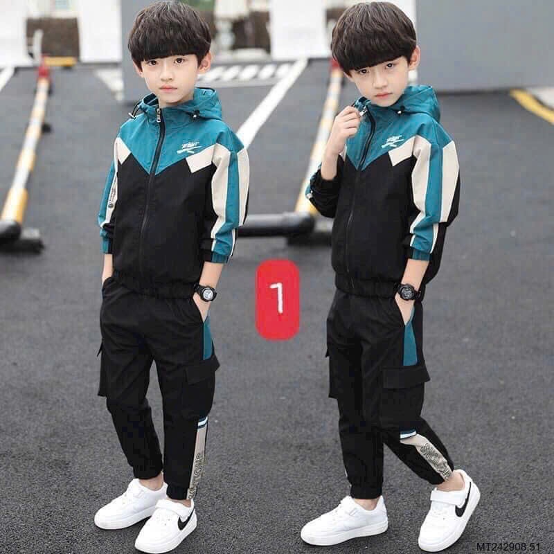 24HA318.32 - BỘ GIÓ THỂ THAO SIZE ĐẠI BÉ TRAI