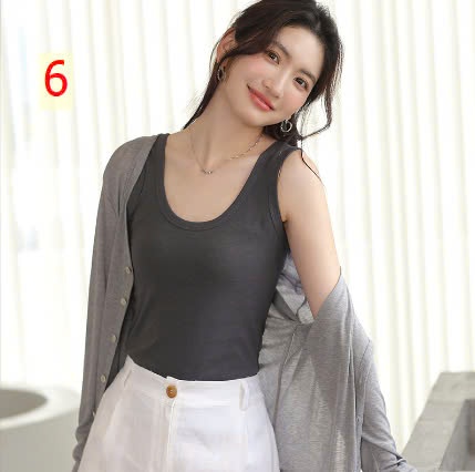 24HA29.14 - ÁO SÁT NÁCH TRƠN NỮ