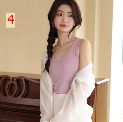 24HA29.14 - ÁO SÁT NÁCH TRƠN NỮ