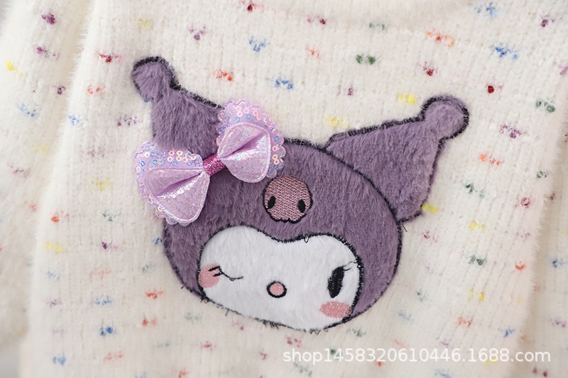 24HA2110.19 - ÁO LEN KUROMI CHO BÉ