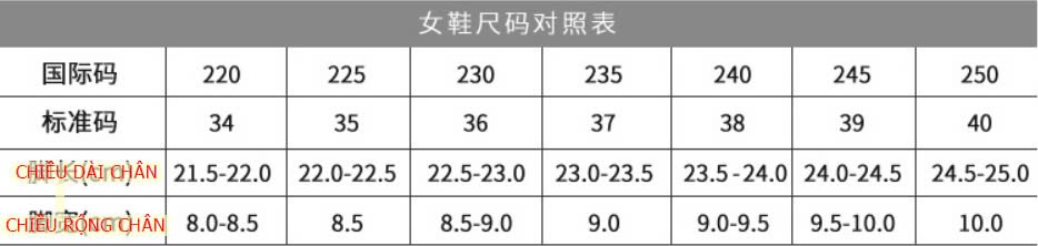 24HA39.02 - GIÀY MŨI BỆT CHO NỮ