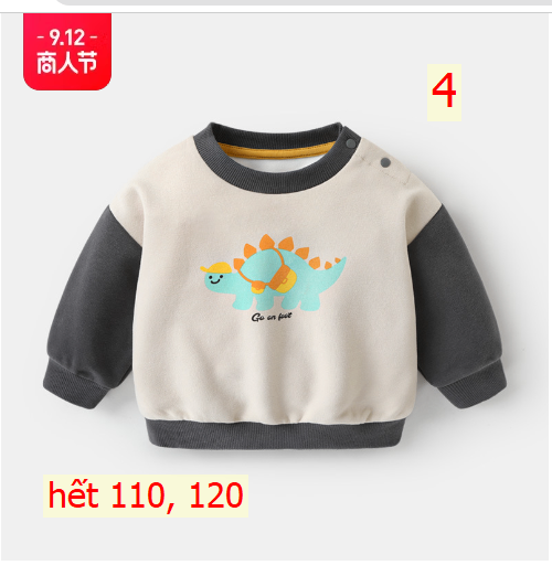 24HA39.12 - ÁO THU ĐÔNG CUTE PANDA’S CHO BÉ